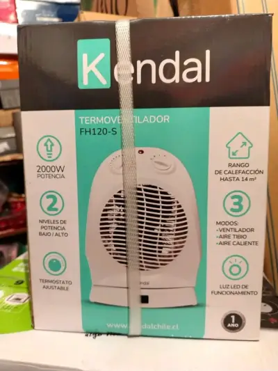 Termoventilador Kendal FH20-S 2000W - miniatura 2