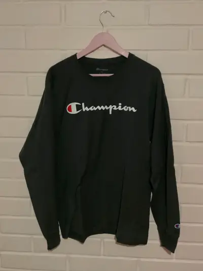 Polera manga larga Champion grafito - miniatura 1