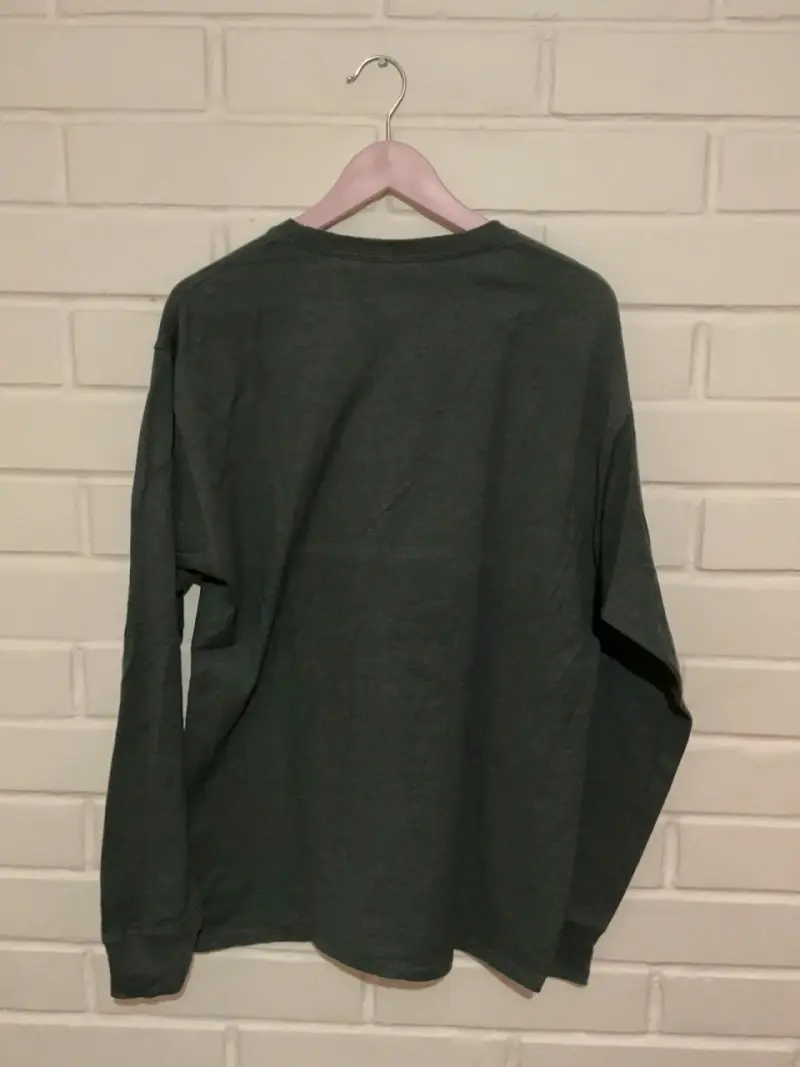 Polera manga larga Champion grafito - 2
