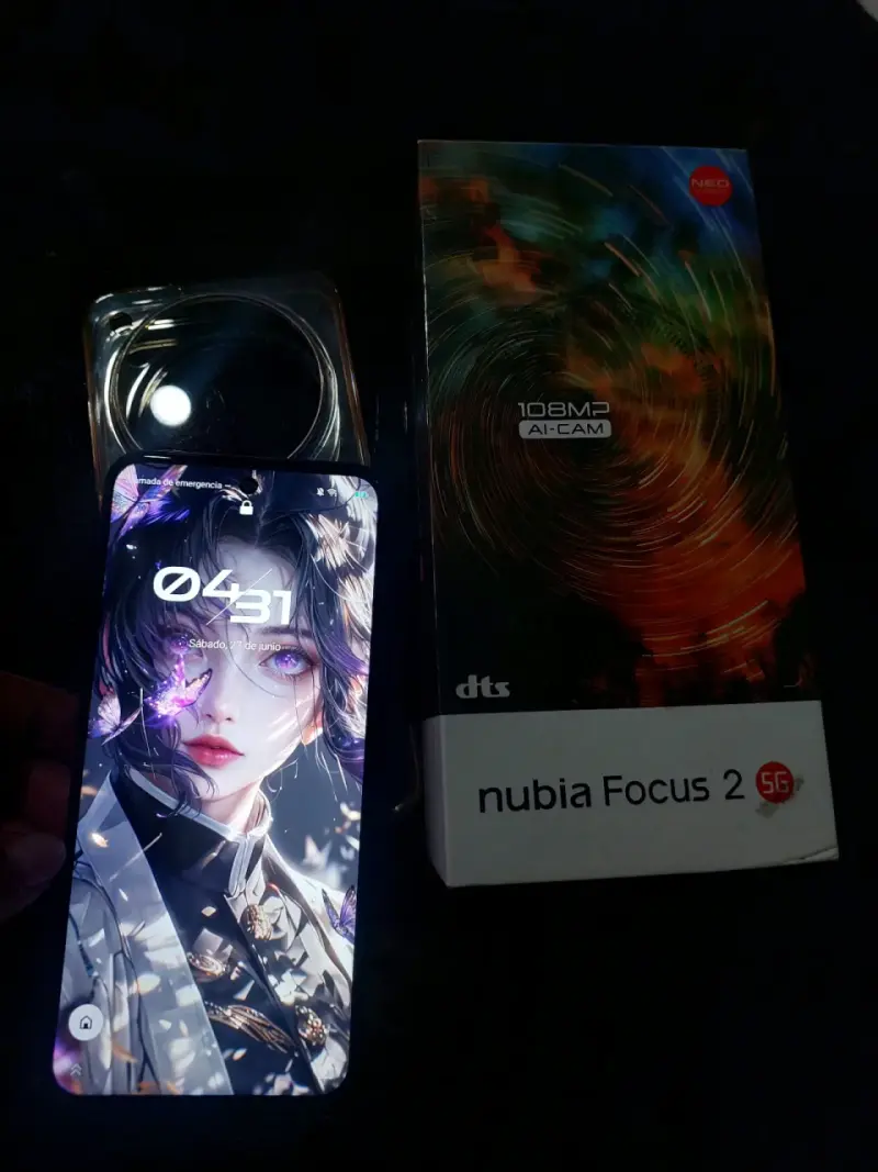 Smartphone Nubia Focus 2 5G con cámara 108MP - 1