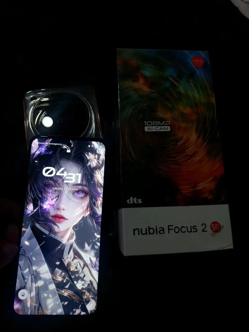 Smartphone Nubia Focus 2 5G con cámara 108MP - 6