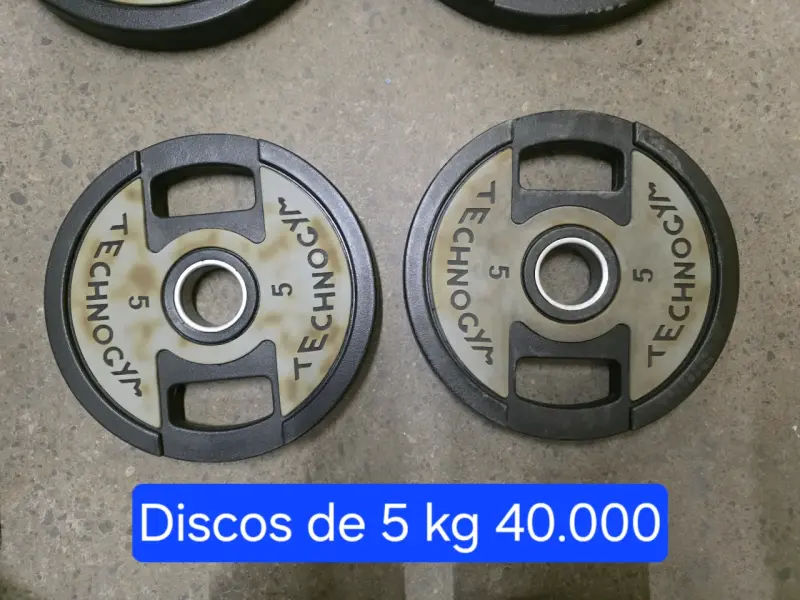 Discos de pesas Technogym 5 kg