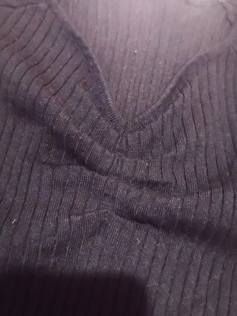 Polera negra mujer - 2