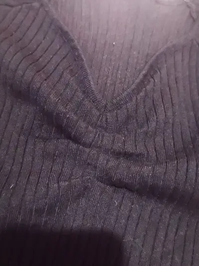 Polera negra mujer - miniatura 2