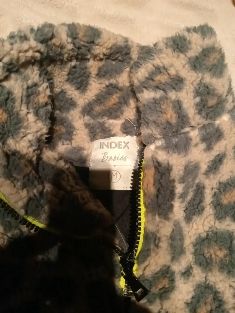 Chaqueta de peluche con estampado animal print - 2
