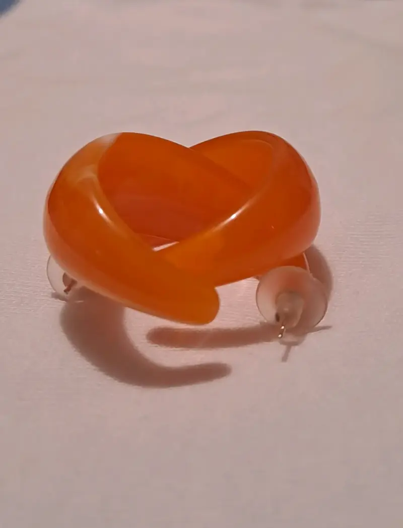 Aros  naranjas modernos - 5
