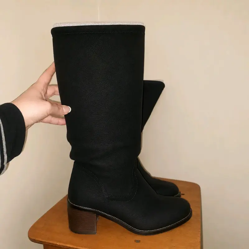 Botas negras cuero - 2