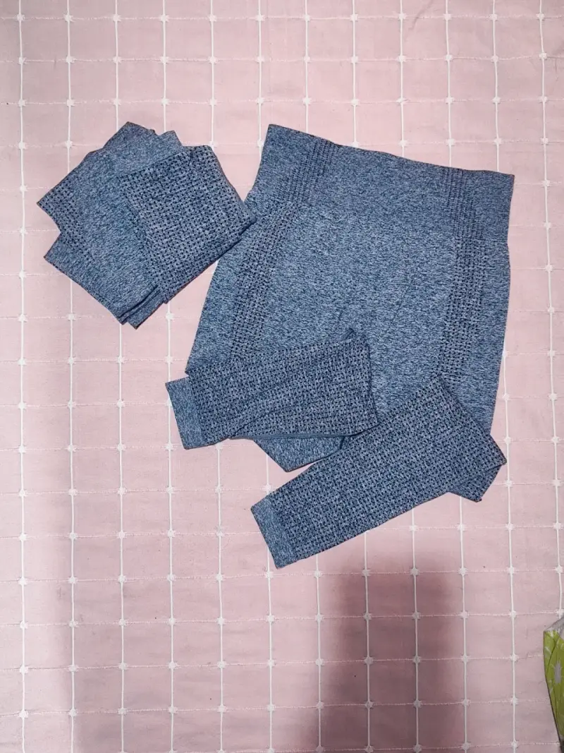 2 leggings deportivos gris