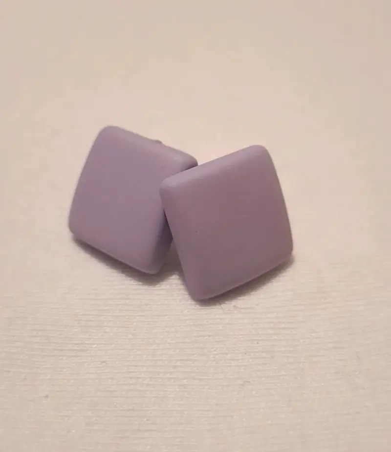 Aros color lila mate - 1
