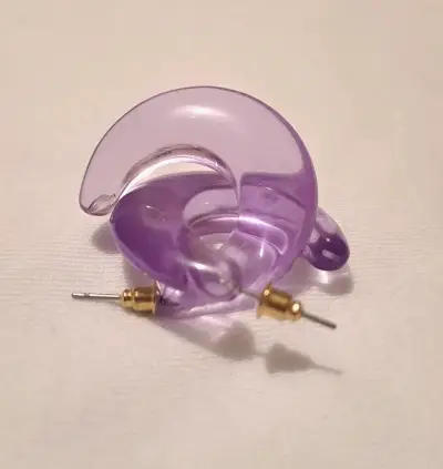 Aros color lila mate - miniatura 4