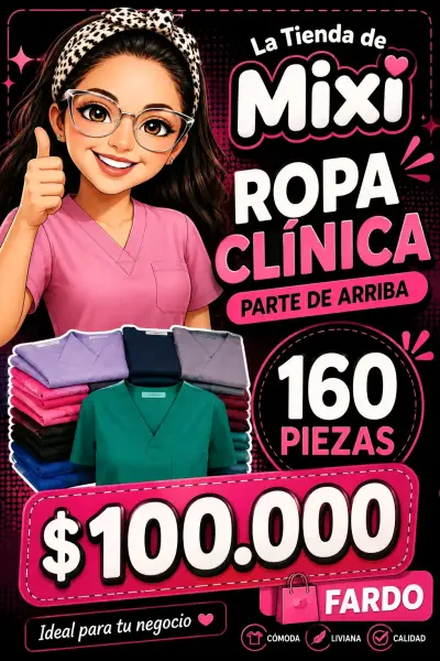 Fardo de 160 piezas de ropa clínica - miniatura 1