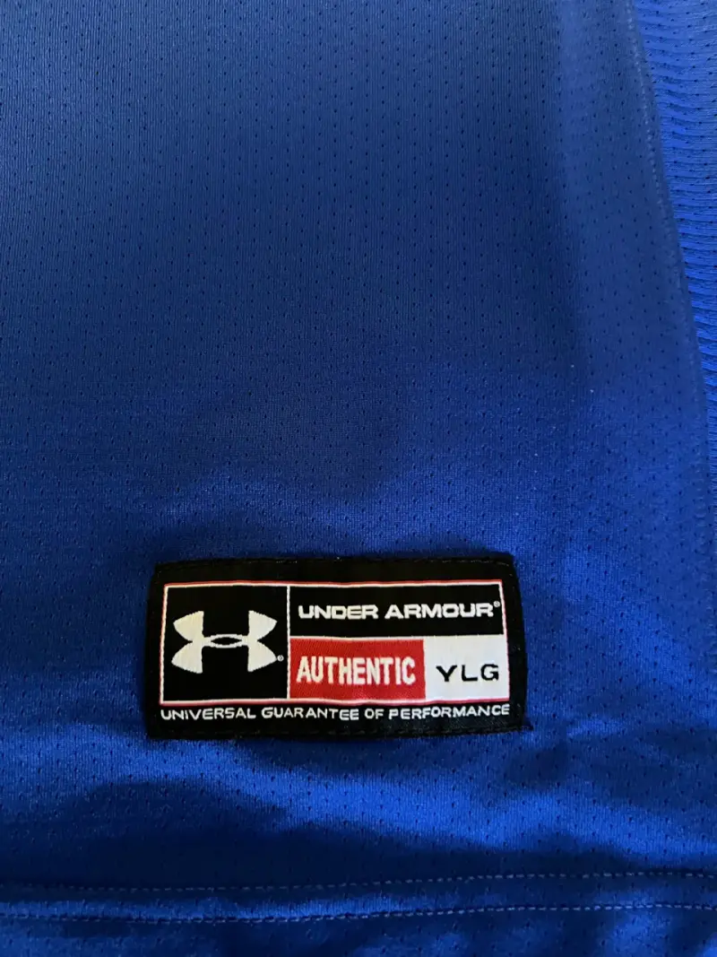 Polera deportiva Under Armour azul sin mangas - 2