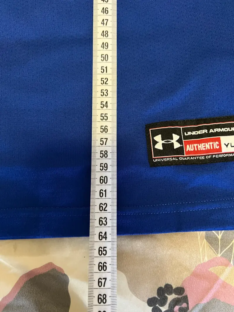 Polera deportiva Under Armour azul sin mangas - 4