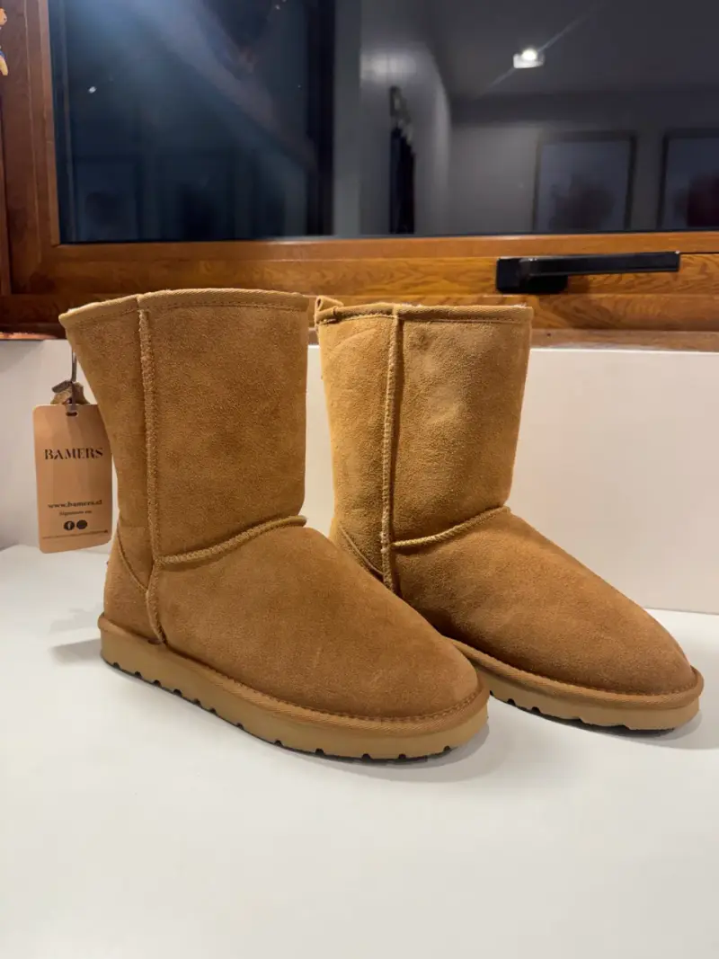 Botas de gamuza camel Bammers - 1