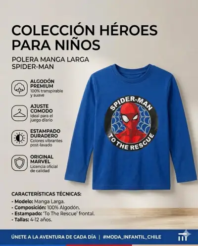 Polera Spider-Man - miniatura 3