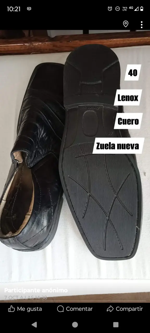Zapatos de cuero marrón para hombre - 6