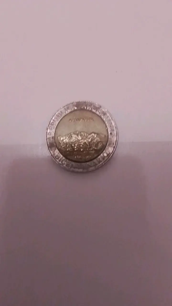 Moneda conmemorativa 1 peso 2010 Argentina - 2