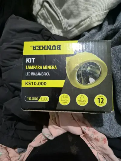 Kit lámpara minera LED inalámbrica Bunker - miniatura 1