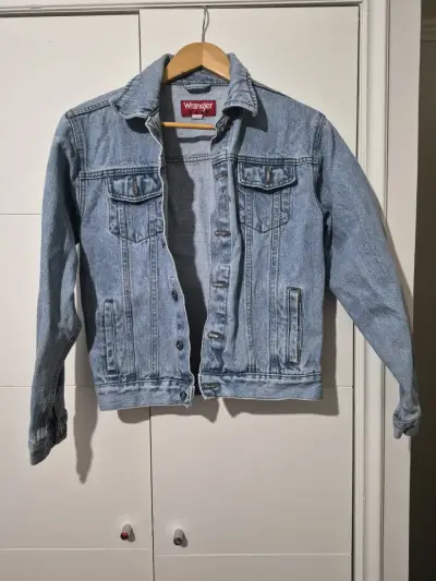 Chaqueta de mezclilla Wrangler azul - miniatura 1