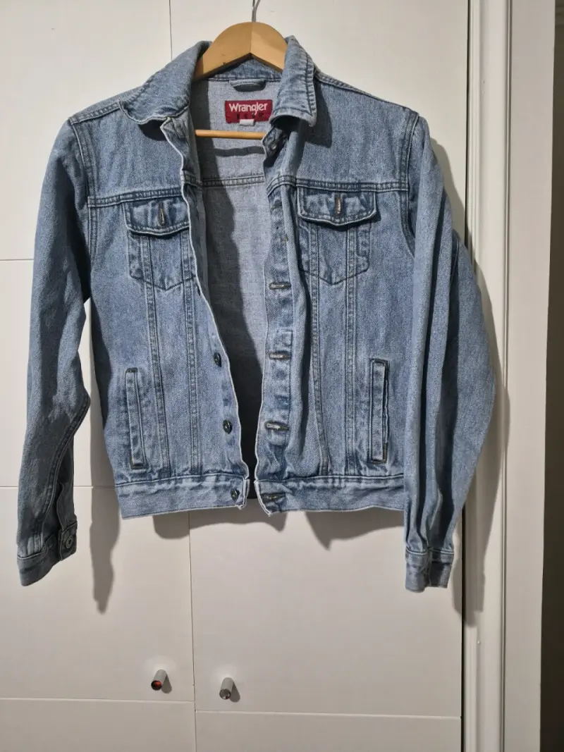 Chaqueta de mezclilla Wrangler azul - 2