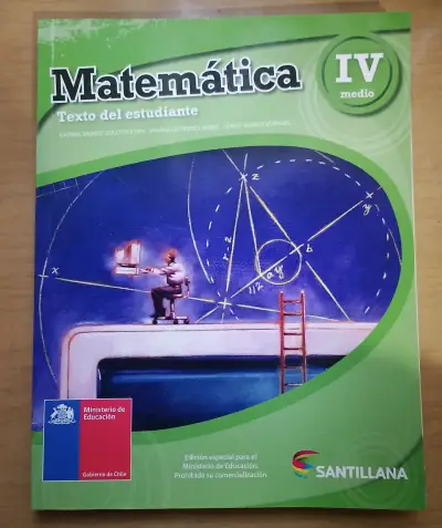 Libro de Matemáticas IV Medio Santillana - miniatura 1