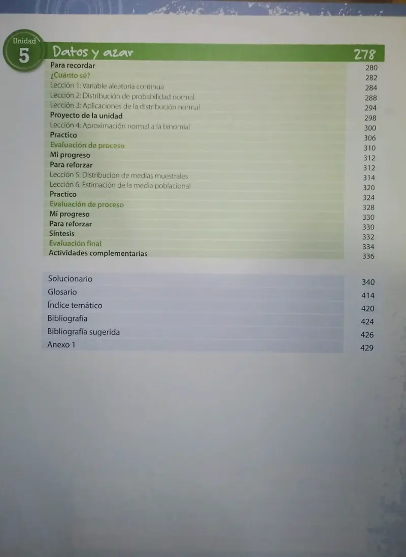 Libro de Matemáticas IV Medio Santillana - 5