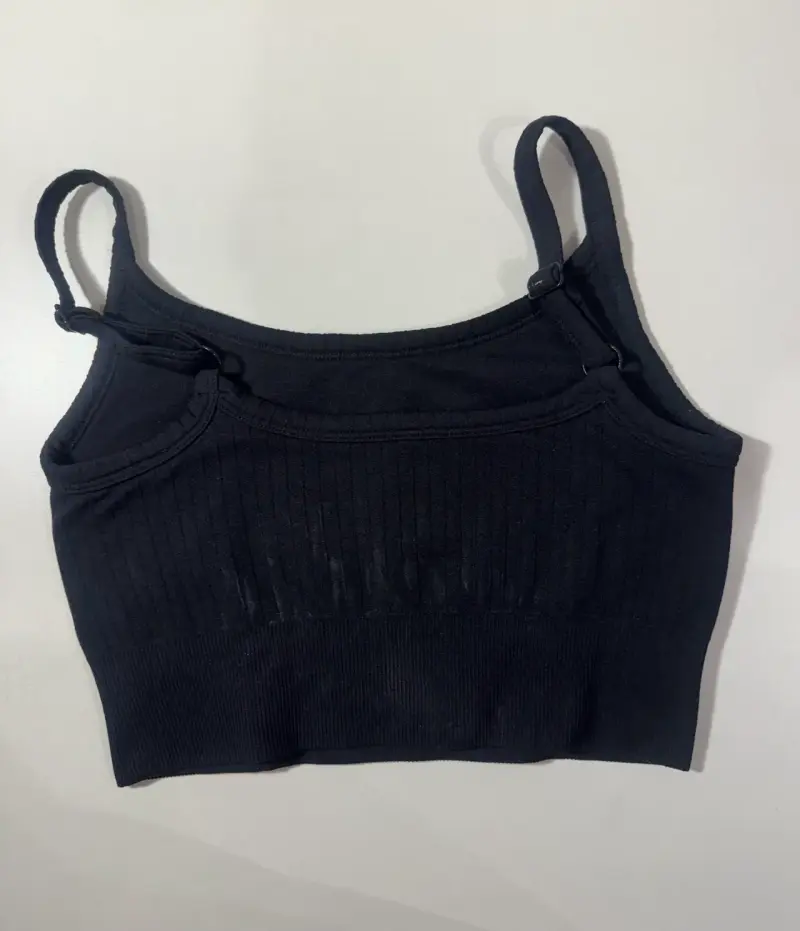 Top deportivo negro sin mangas H&M - 2