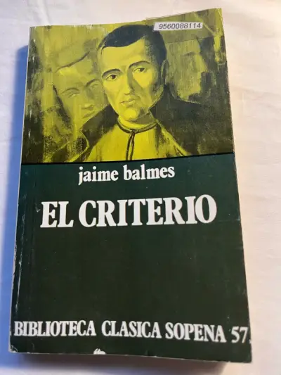 Libro 'El Criterio' de Jaime Balmes - miniatura 1