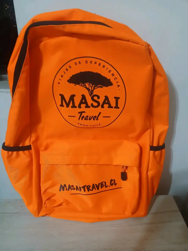 Mochila Masai Travel naranja - 1