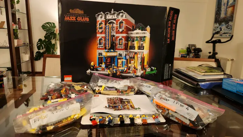 Set LEGO Jazz Club Modular Buildings