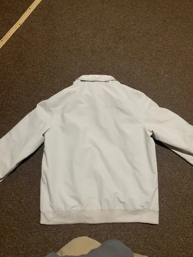 Chaqueta blanca Tommy Hilfiger con capucha - 3