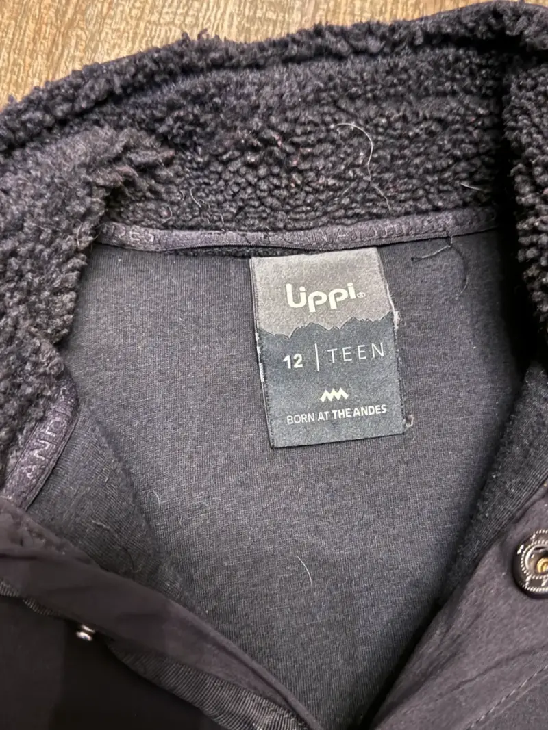 Polar negro Lippi con cierre y bolsillos - 2