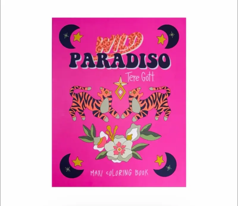 Libro para colorear "Wilf Paradiso' de Tere Gott - 1