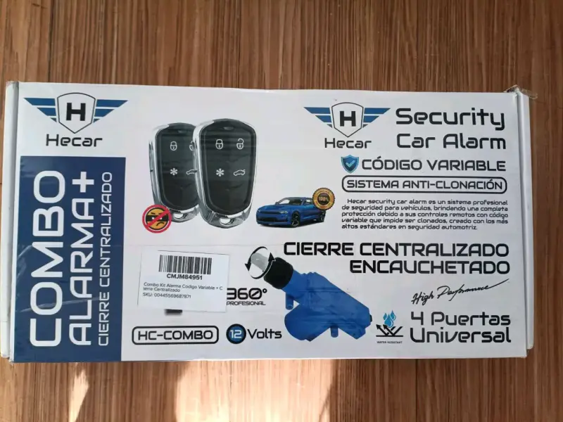 Kit de alarma para auto con cierre centralizado - 4