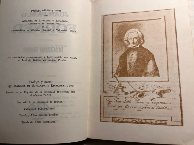 Libro Discurso sobre la Tortura, Juan Pablo Forner - 3