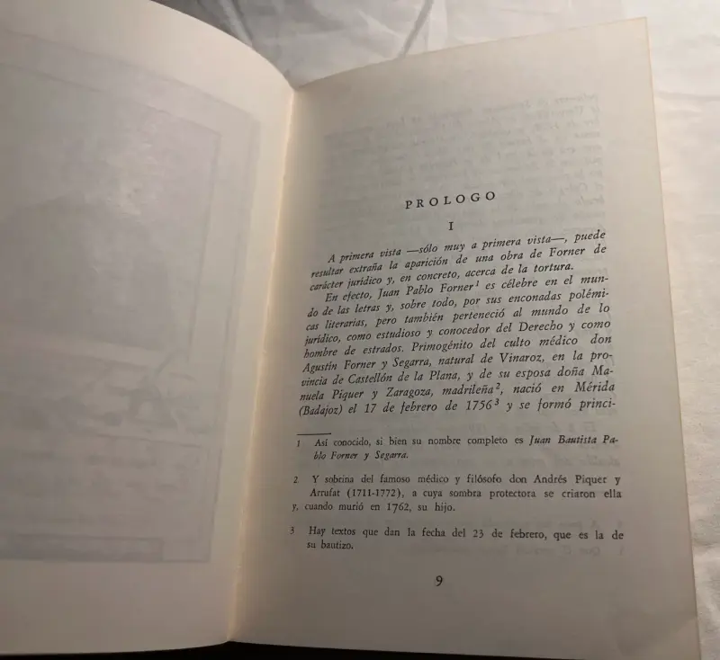 Libro Discurso sobre la Tortura, Juan Pablo Forner - 4