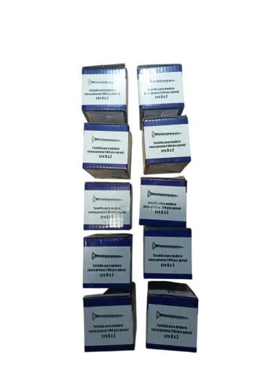 Pack 10 Cajas Tornillos para Madera 6x2" - miniatura 2