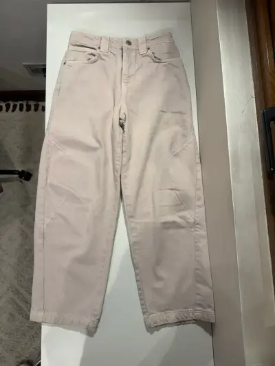 Jeans rosa palo “balloon” ZARA - miniatura 1