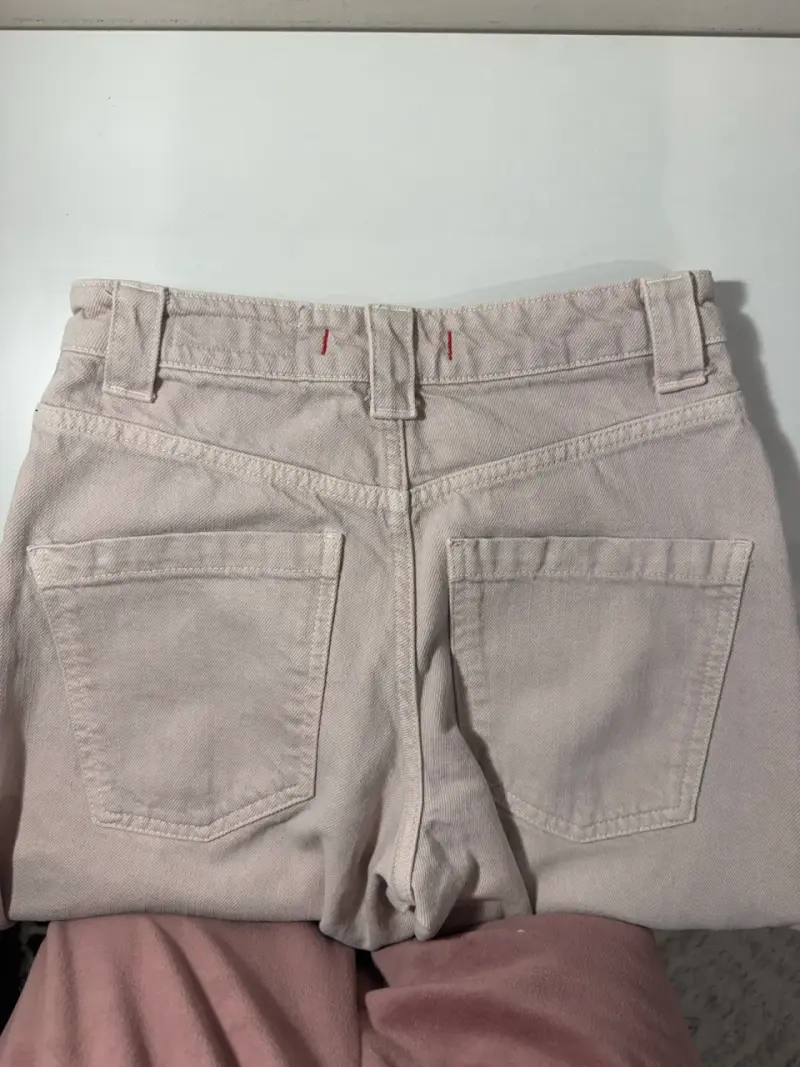 Jeans rosa palo “balloon” ZARA - 3