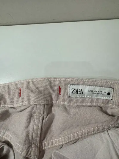 Jeans rosa palo “balloon” ZARA - miniatura 4