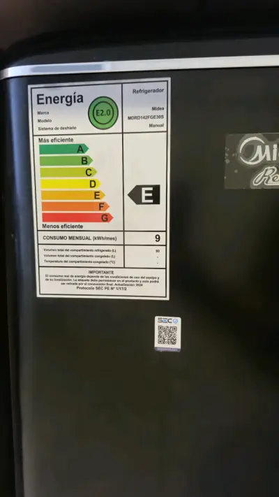 Refrigerador Midea MDRD142FGE30S - miniatura 1