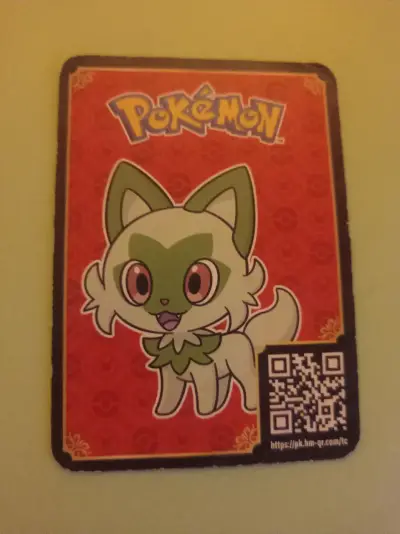 Tarjeta coleccionable Pokémon Sprigatito - miniatura 1