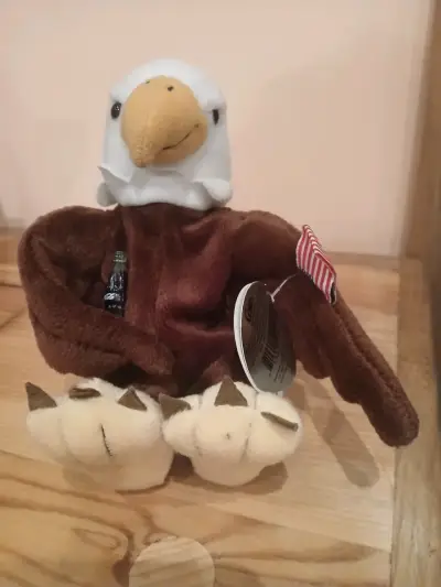 Peluche de águila Coca Cola 1998 - miniatura 3