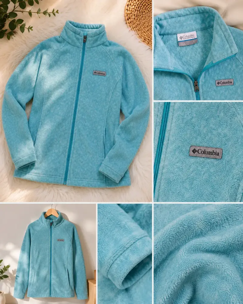 polar Columbia Celeste mujer xs - 3
