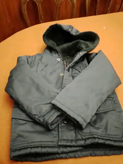 Chaqueta de invierno con capucha Azul TALLA - miniatura 1