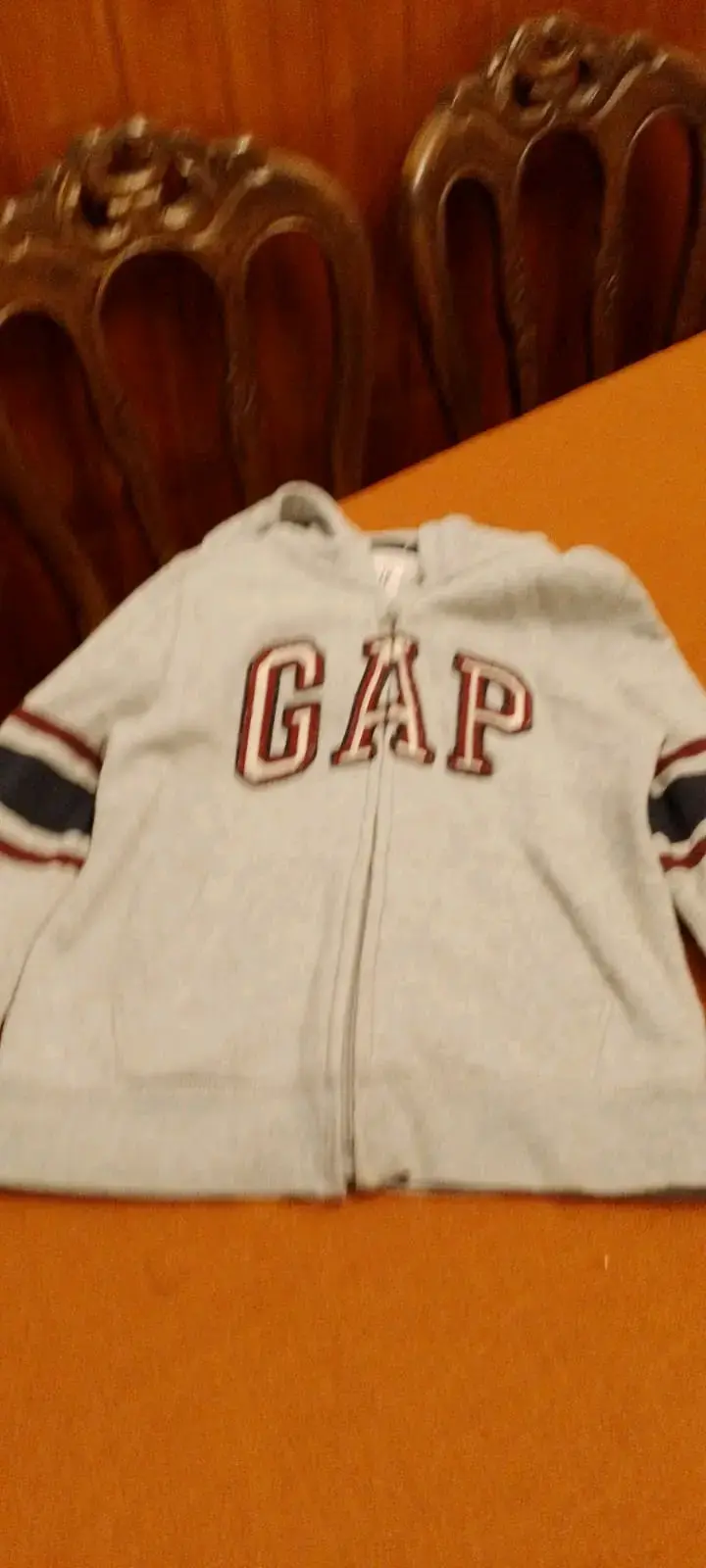 Chaqueta de invierno con capucha Azul TALLA - 6