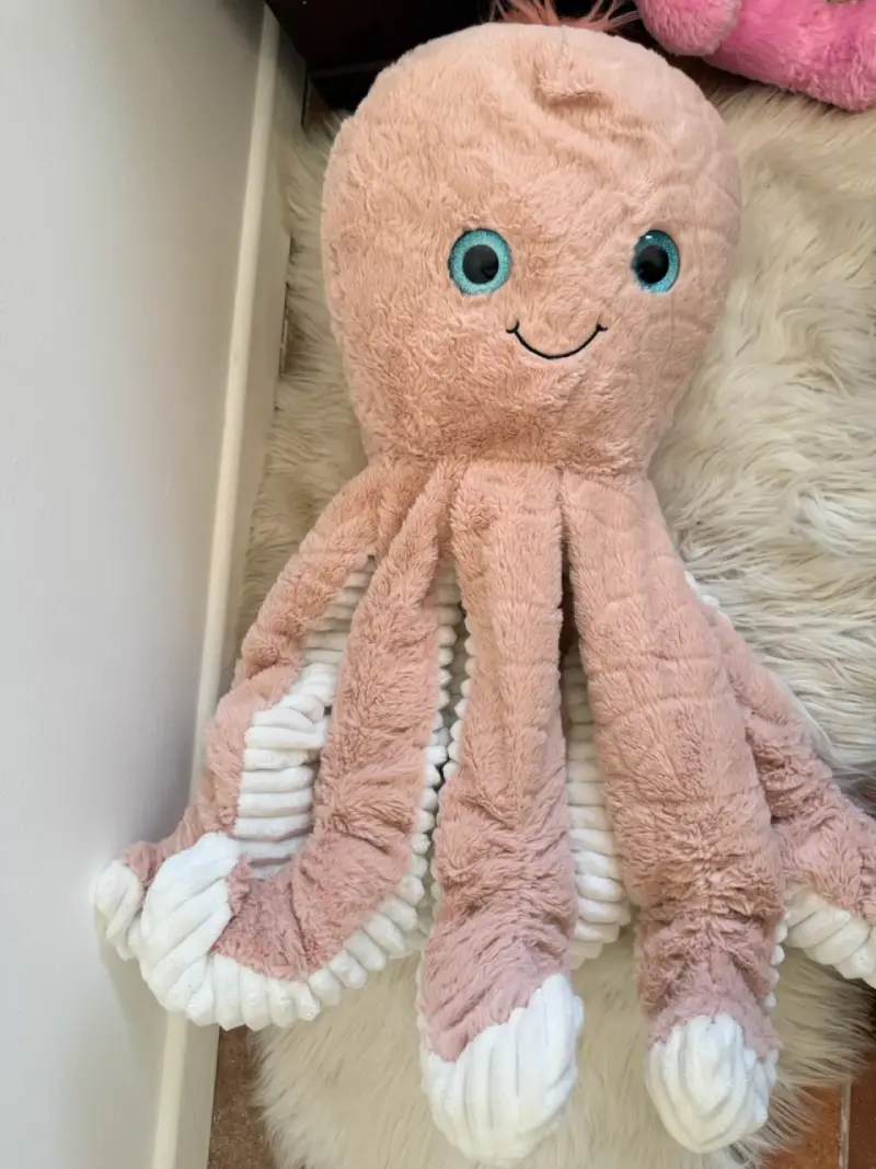Peluche pulpo gigante suave y adorable