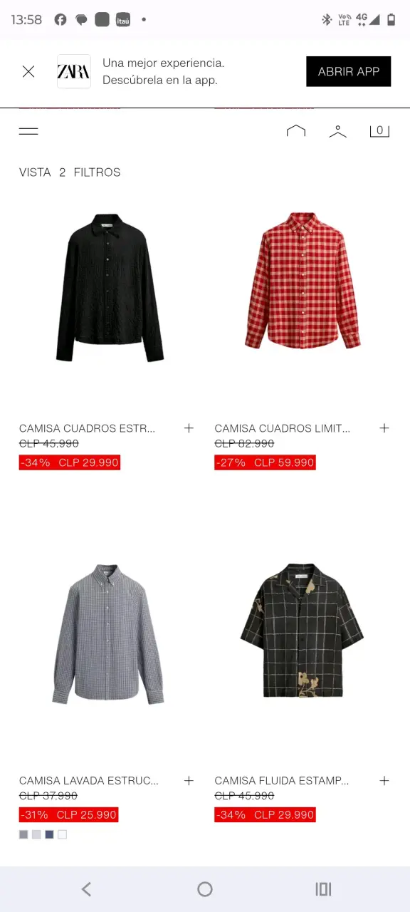 Camisa ZARA nueva - 4