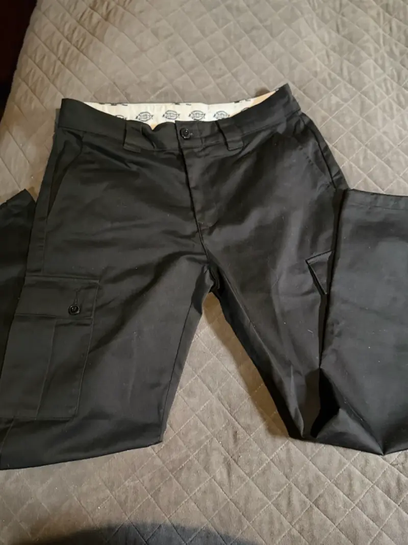 Pantalones cargo Dickies negros para hombre - 3