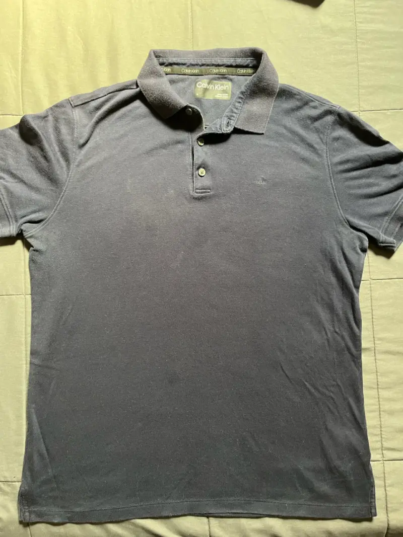 Polera polo Calvin Klein azul oscuro - 1